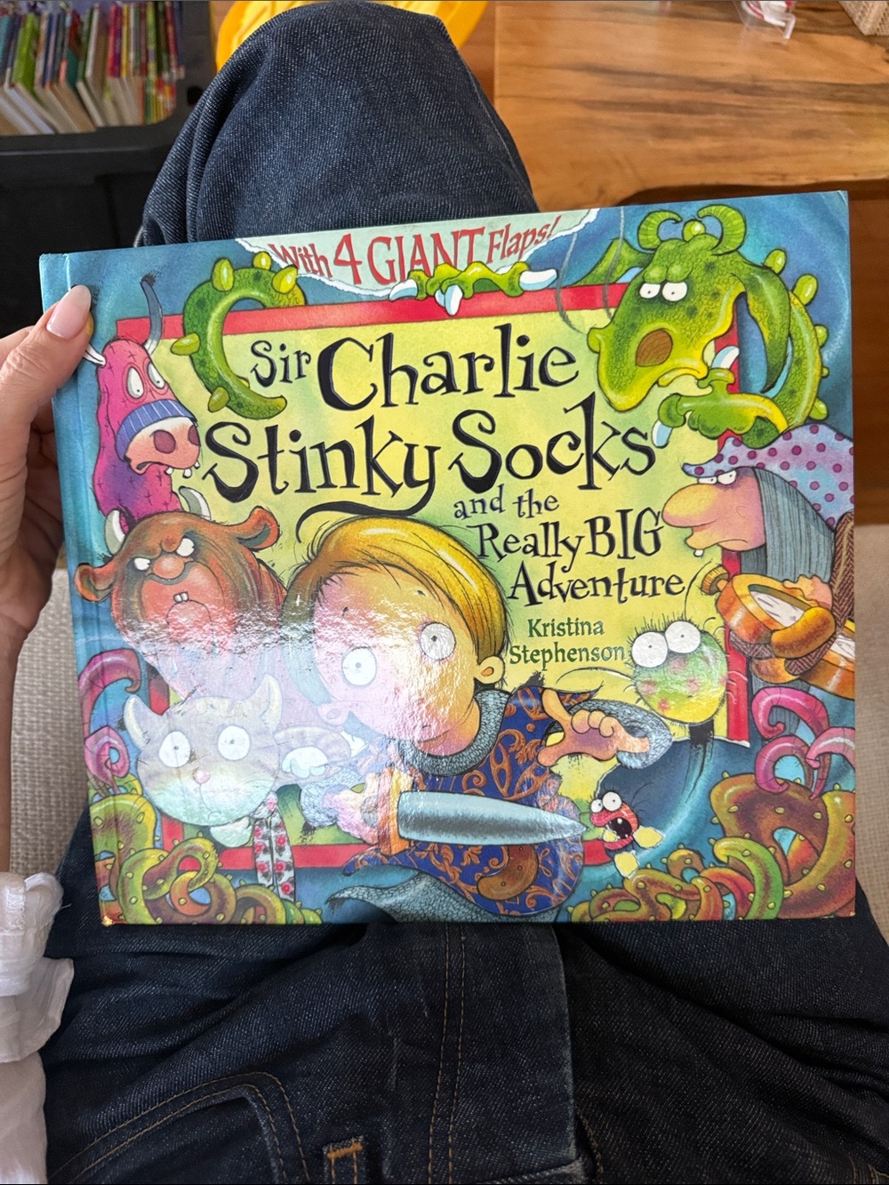 Sir Charlie Stinky Socks and The Really Big Adventure. By Kristin Stephenson